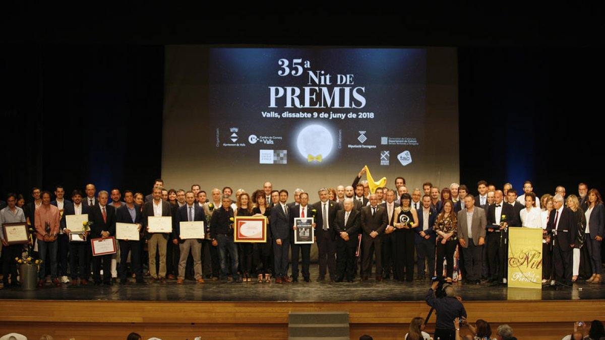 La Nit de Premis reconeix la tasca de 19 persones i entitats de Valls i comarca