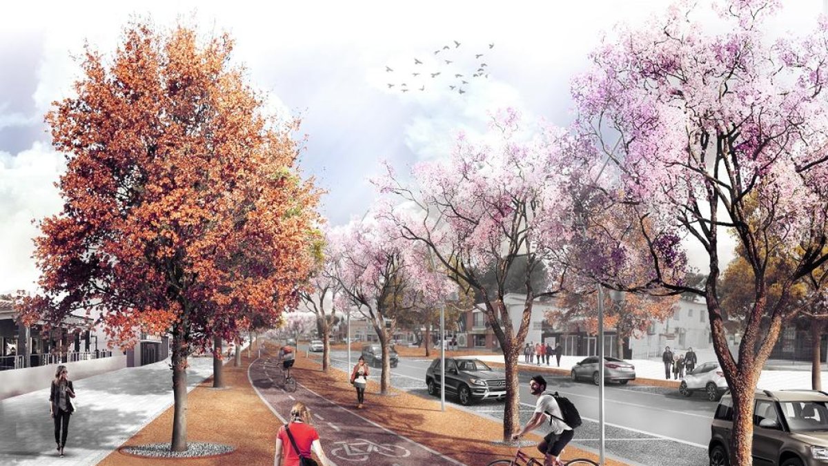 obra, Miami Platja, travessera, N-340, avinguda de Barcelona, remodelació, adjudicació