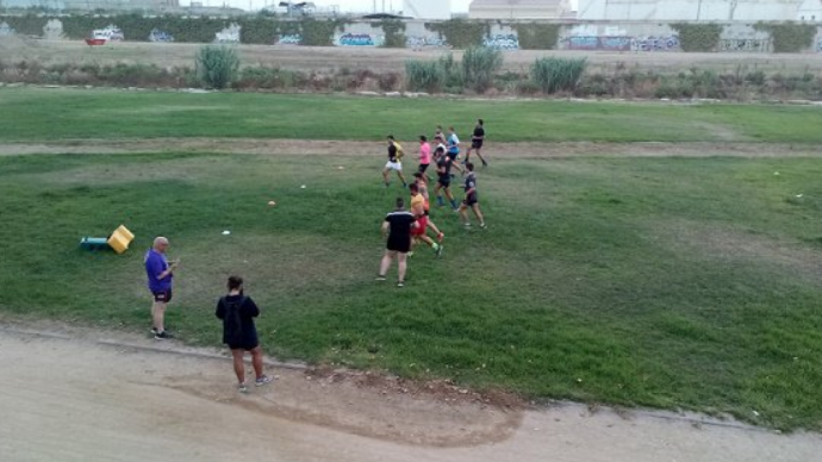 Los Buitres se ven obligados a entrenar en el Francolí