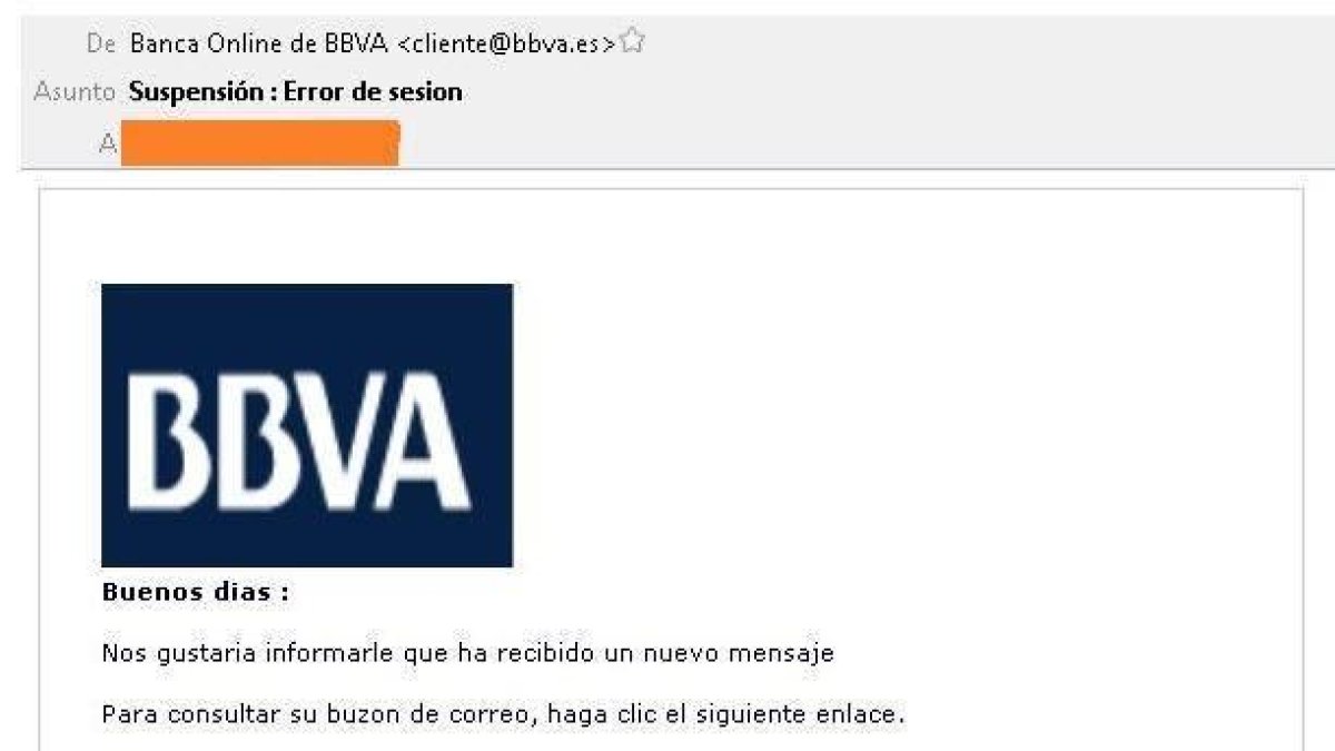 Los Mossos D'Esquadra alertan de una nueva estafa bajo el nombre de BBVA