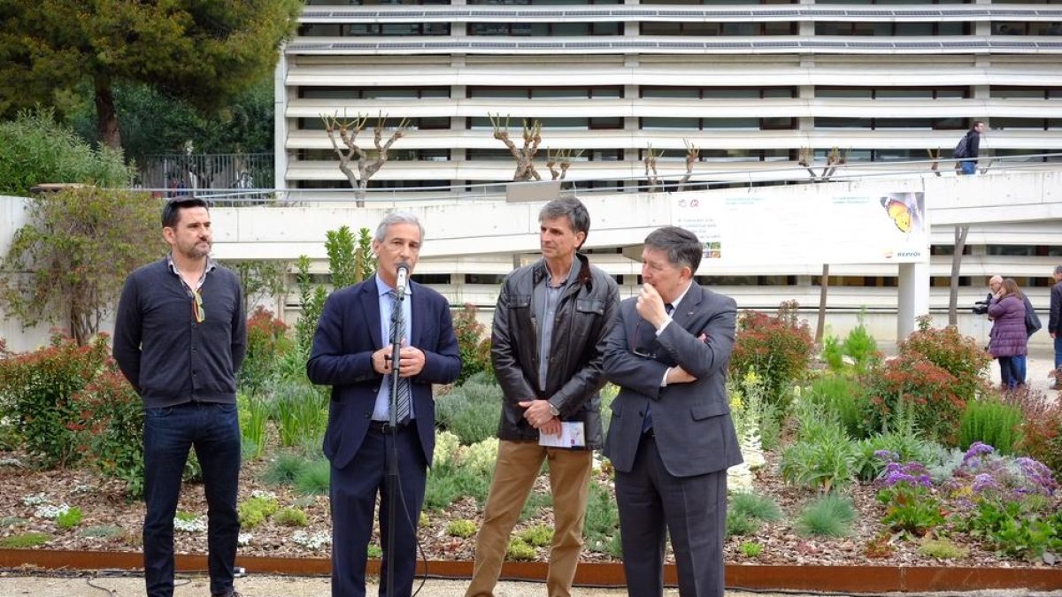 Inaugurat el Jardí de les papallones de la URV