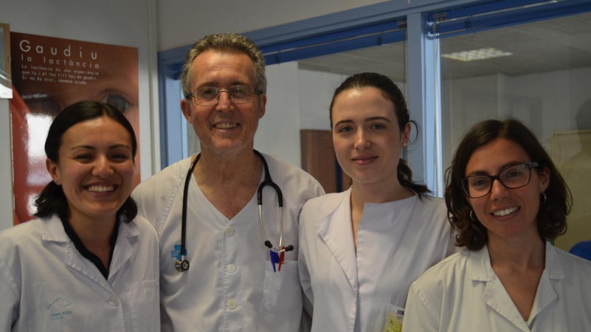 «El nadó pot captar el que sent la mare només amb el to de la seva musculatura»