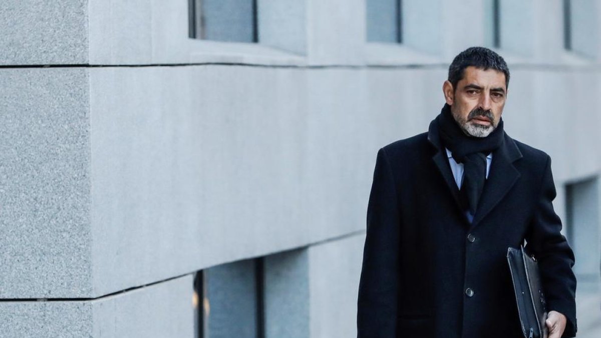 Trapero ja es troba a l'Audiència Nacional per declarar davant Lamela