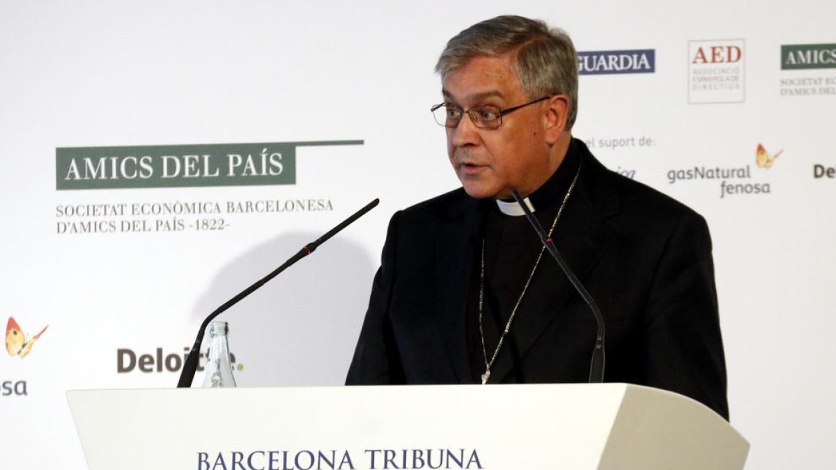 El abad de Montserrat visita los 'Jordis' en la prisión de Soto del Real