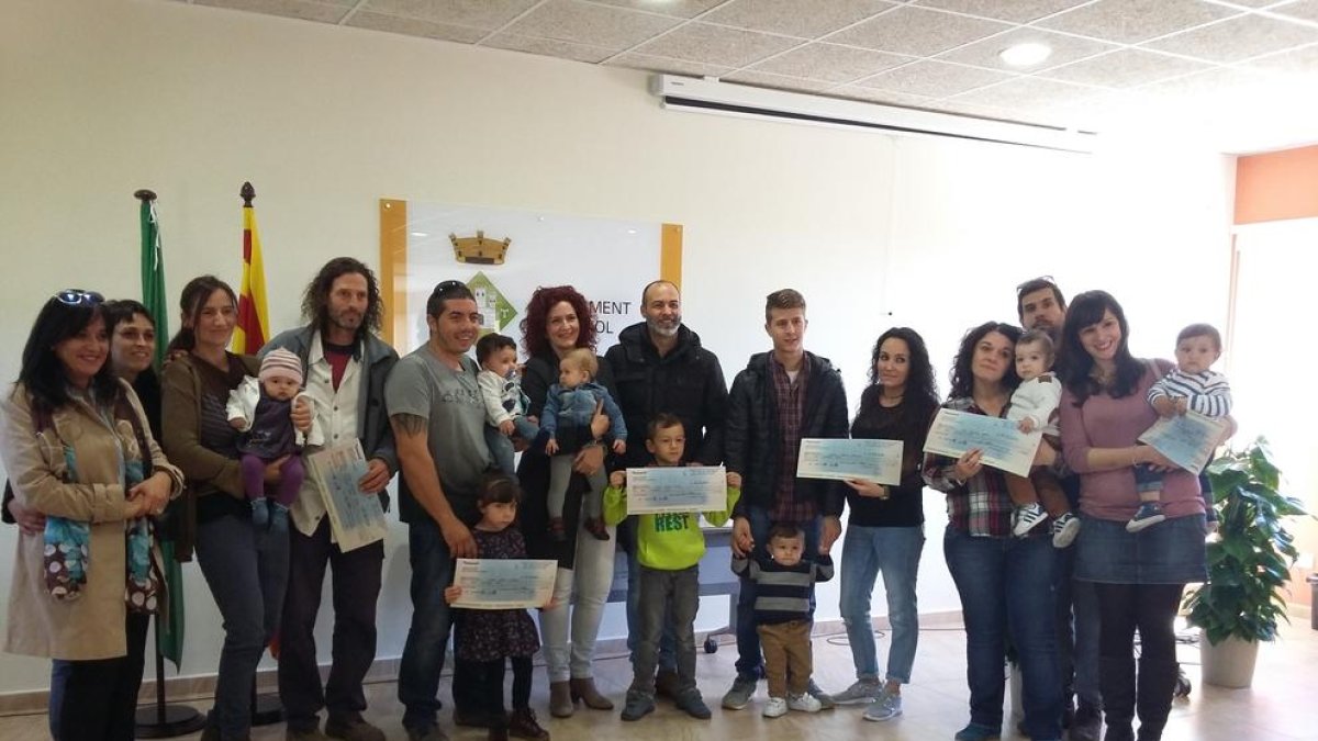 150 euros pels nadons de l'Albiol nascuts al 2017