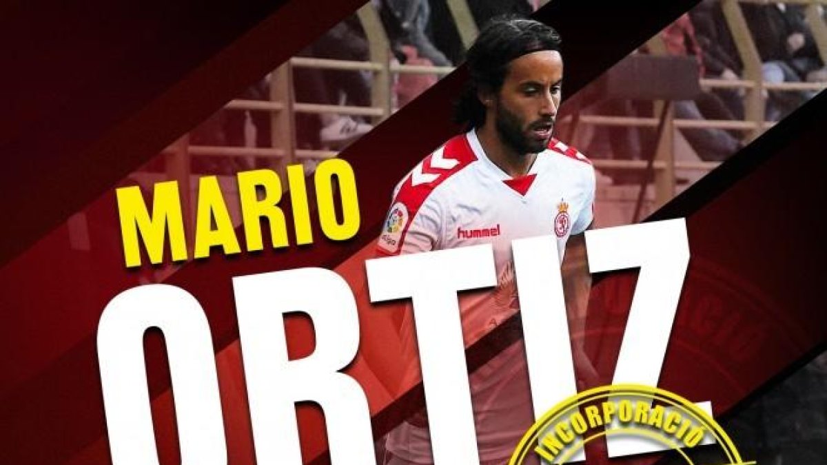 El mediocampista Mario Ortiz refuerza el Reus Deportiu