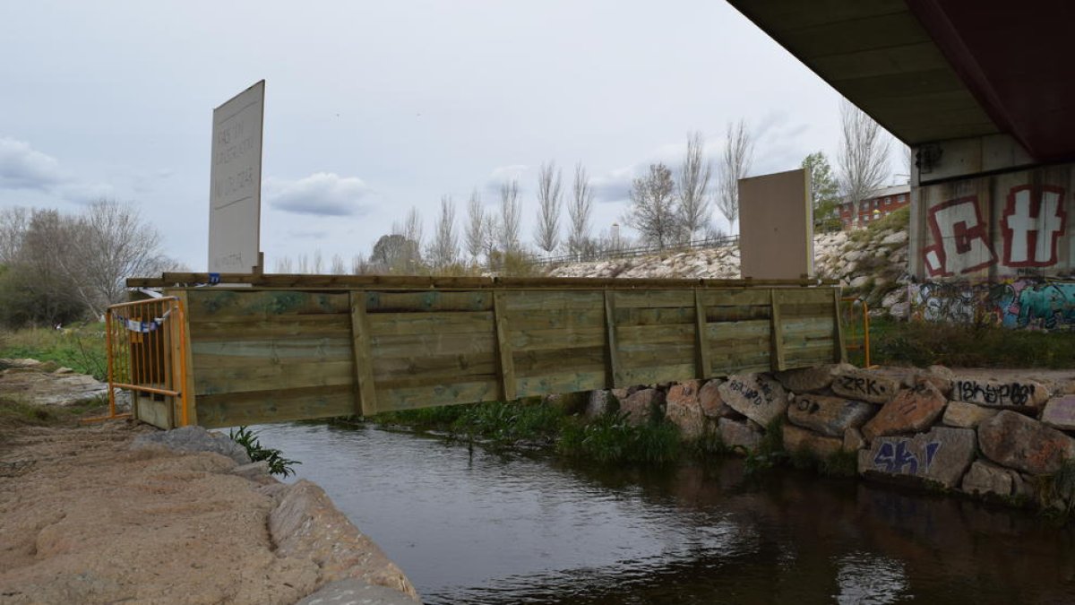 Una pasarela unirá los barrios de Ponent con Tarragona por el Francolí