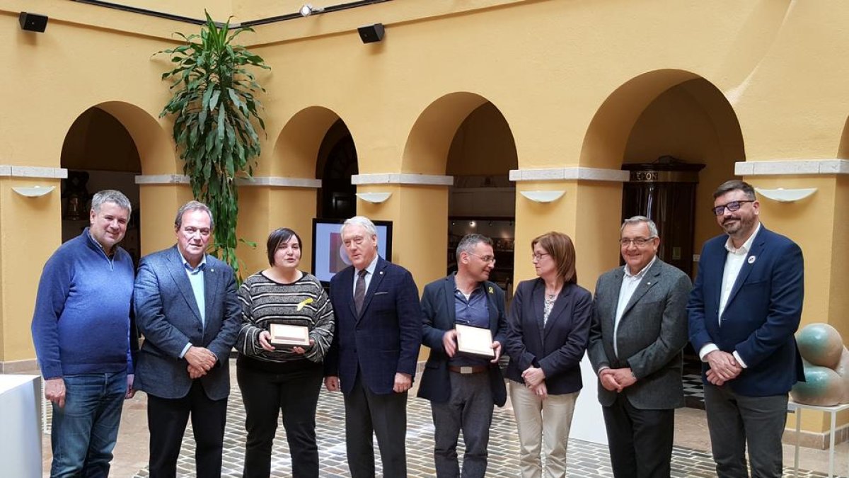 Senan recibe el Premio Iniciativa Medio Ambiente de la Diputació de Tarragona