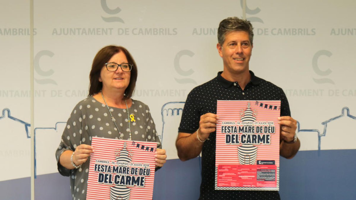 Cambrils presenta el programa de la Festa de la Mare de Déu del Carme