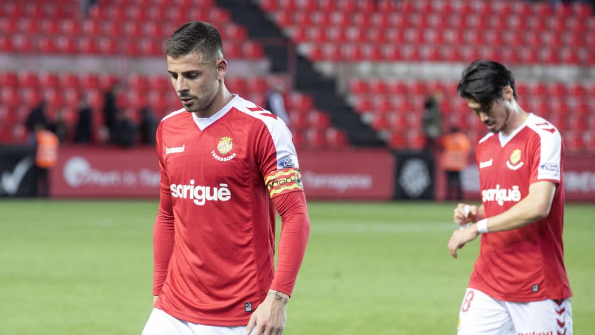 Alerta amarilla a cinco jugadores del Nàstic