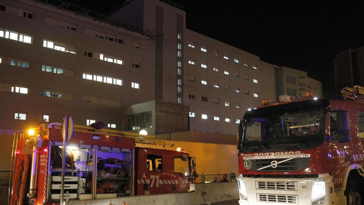 Detinguda per provocar un incendi en un hospital perquè no atenien a un familiar