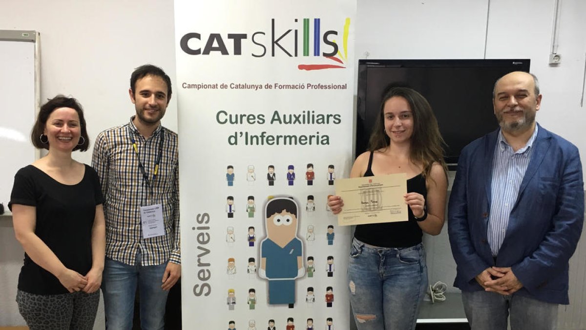 Una alumna de l'Institut Baix Camp guanya el premi Catskills