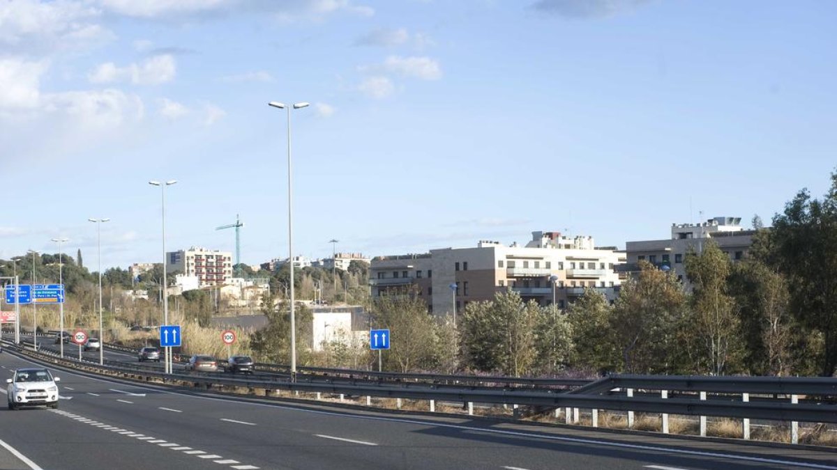 Les barreres de l'A-7 al seu pas pel Francolí, deute pendent del mapa acústic de la ciutat