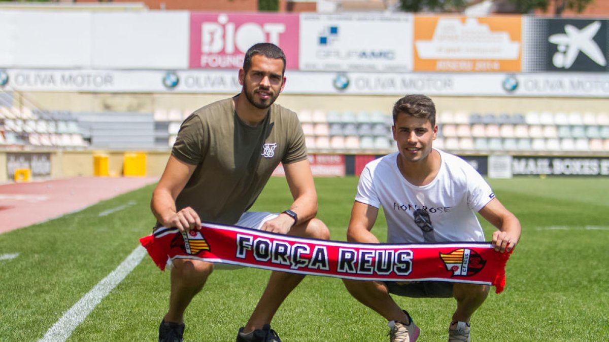 Pol Freixanet i Ángel Bastos afronten amb «il·lusió» la seva nova etapa a Reus