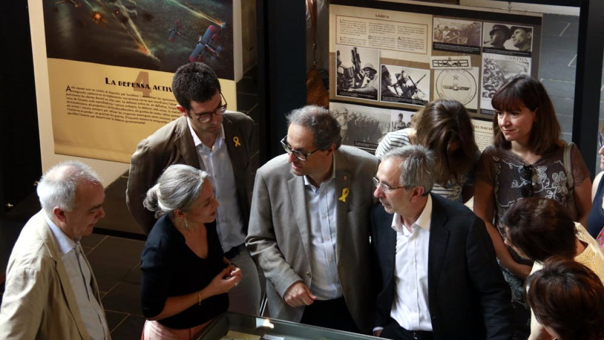 Torra, sobre la Guerra Civil: «No podem permetre que ens devori l'oblit»