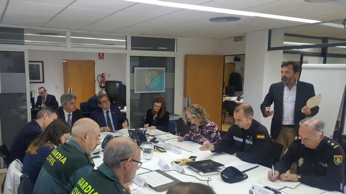 Vandellòs II simula un incendio en el edificio auxiliar y el paro del reactor a raíz de un supuesto seísmo