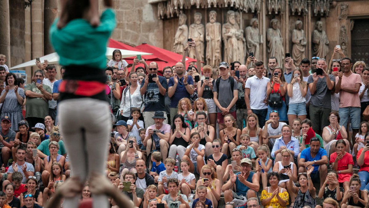 Creix notablement el públic de la sisena edició del Tarragona Ciutat de Castells