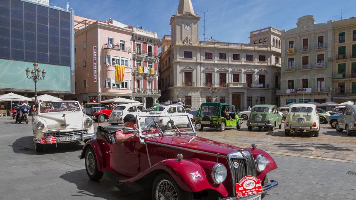 Un rally con historia desde el centro de Reus
