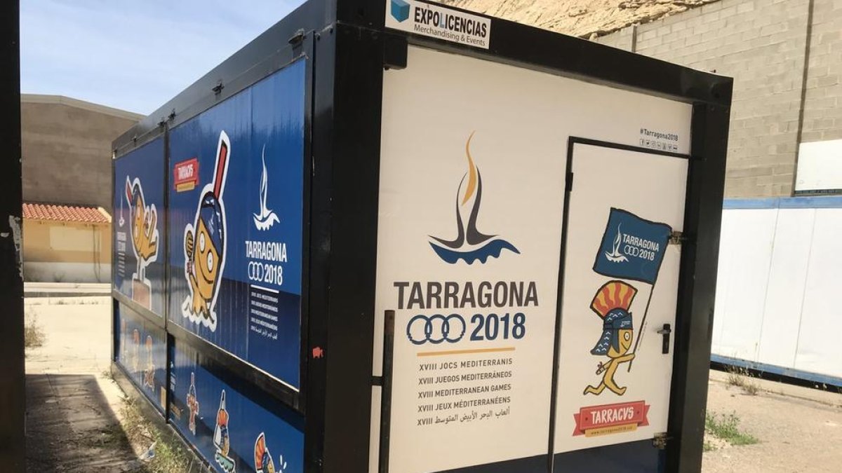 Las tiendas del merchandising de Tarragona 2018 a punto para los Juegos