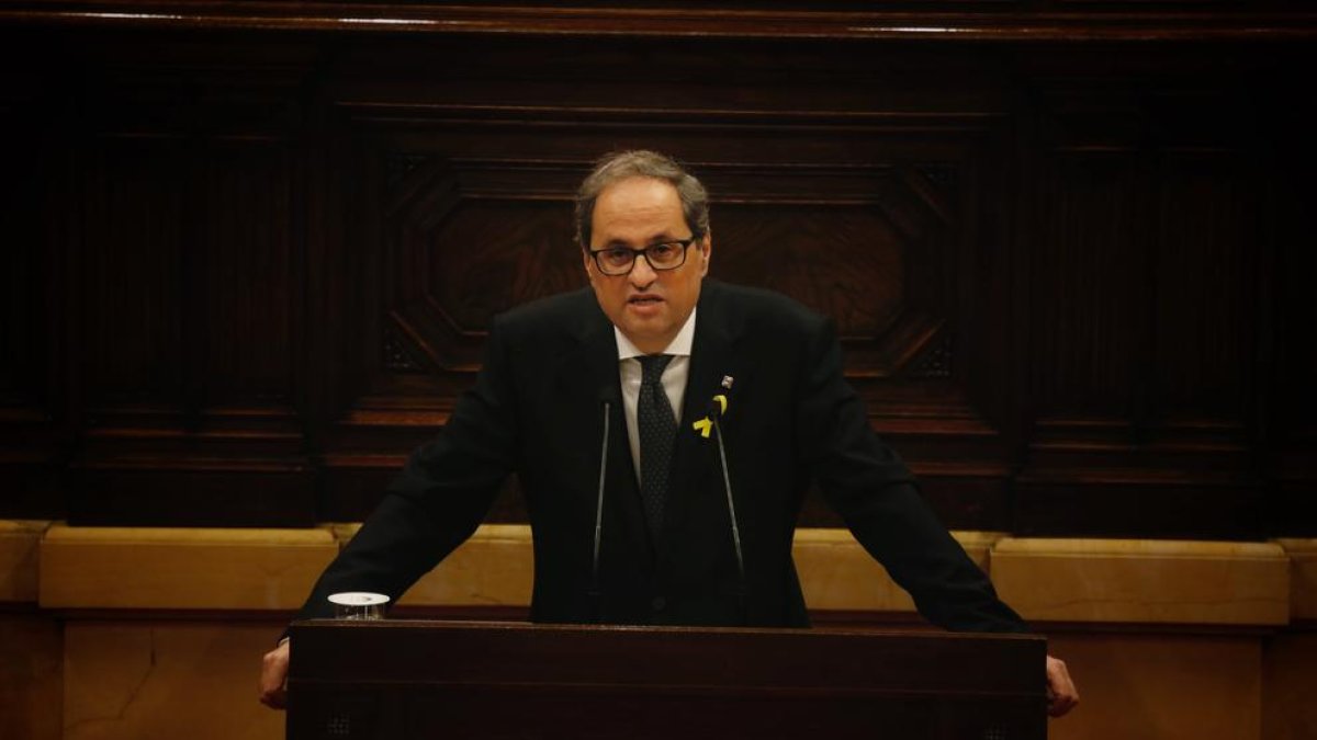El Parlament investeix Quim Torra com a 131è president de la Generalitat