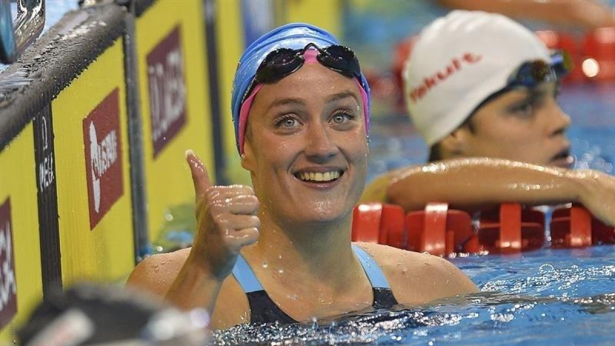 Mireia Belmonte dará a una clase magistral en Tarragona.