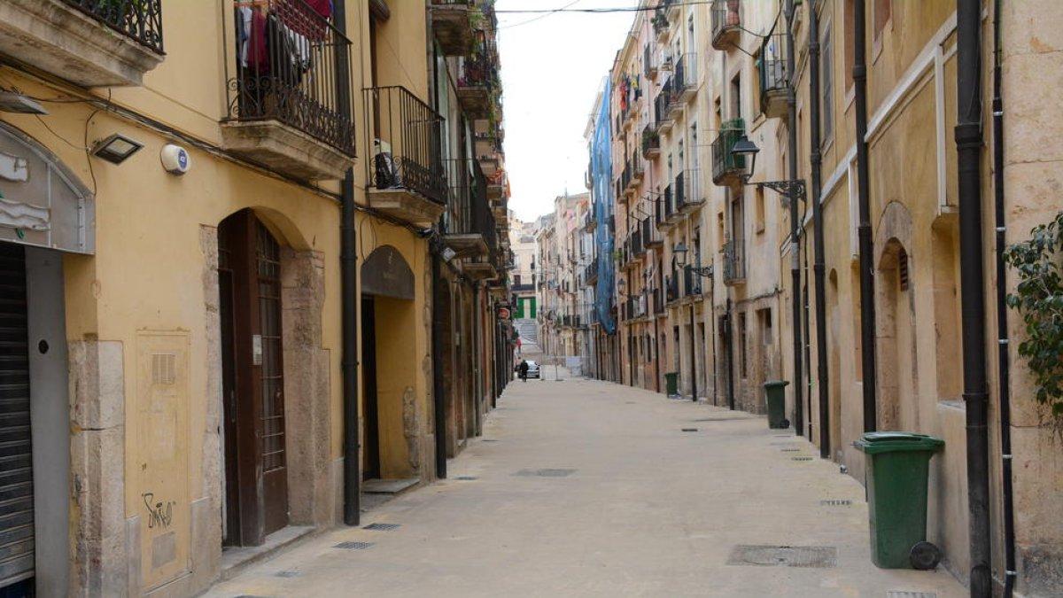 El carrer de Sant Domènech ja és zona de vianants
