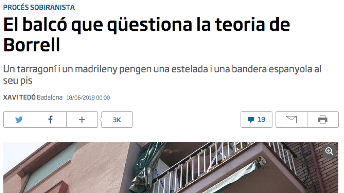Un tarragoní i un madrileny, exemple de «no crispació» a Catalunya