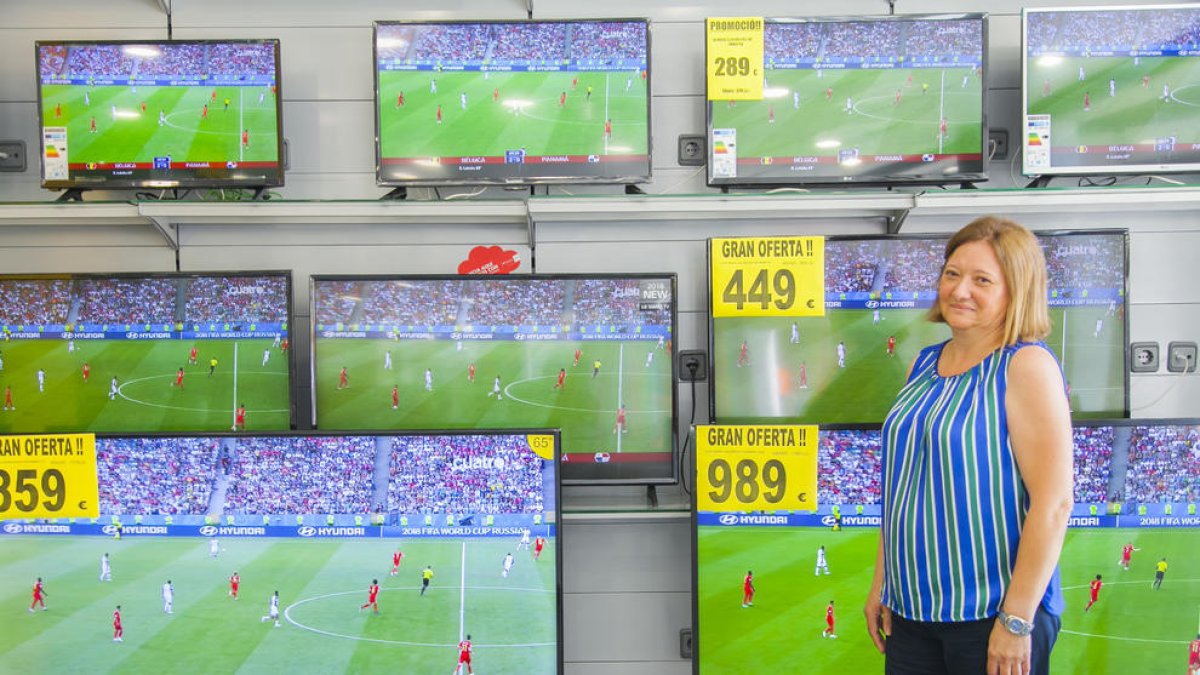 Aumenta la venta de televisores por el Mundial en las tiendas de Tarragona