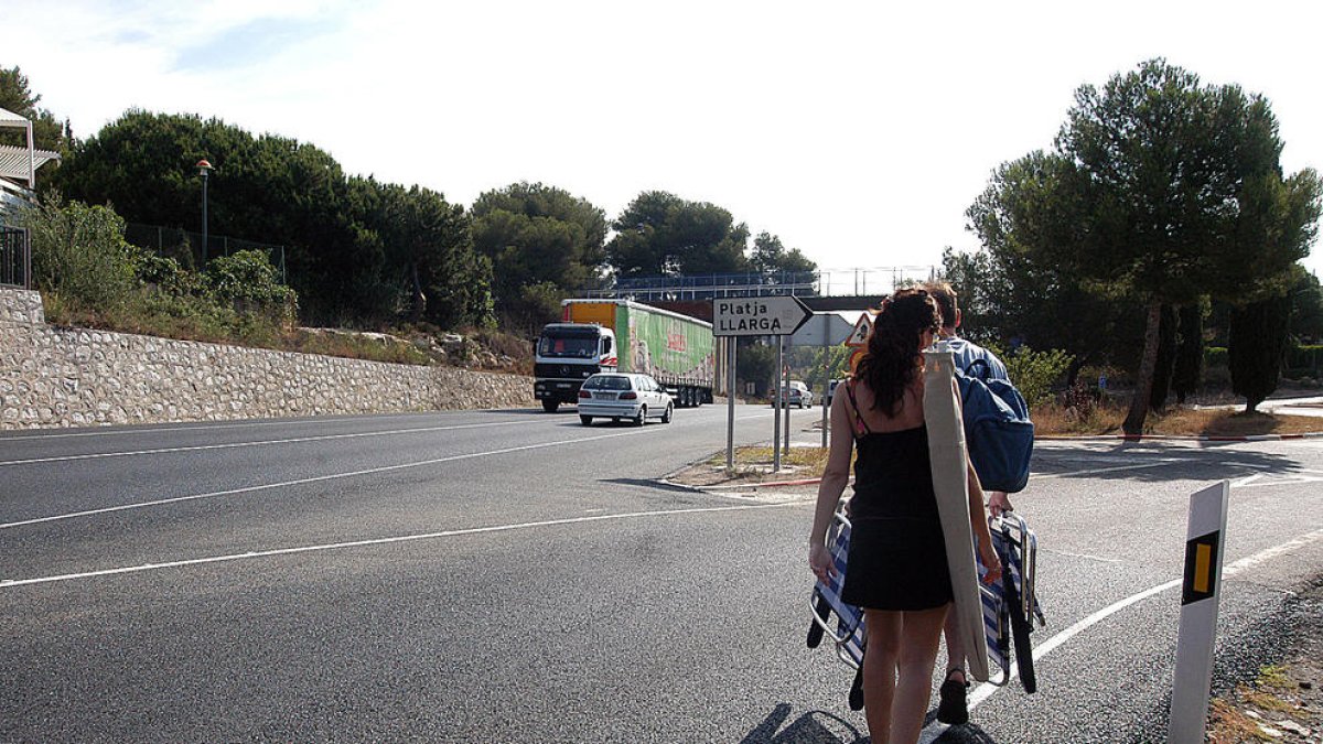 La Diputació farà una vorera entre la Ciutat Residencial i la Llarga