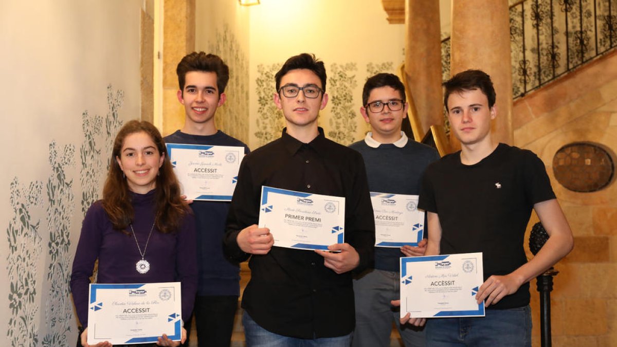 El Col·legi d'Enginyers premia els millors treballs de recerca tecnològics