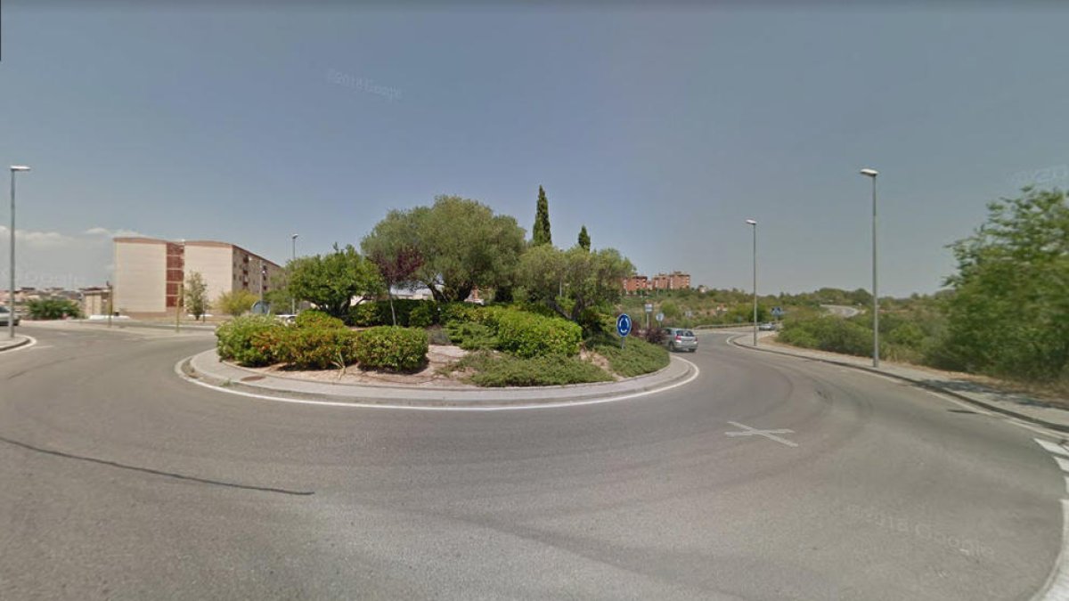 Se inician las obras en la rotonda de acceso a Sant Pere i Sant Pau