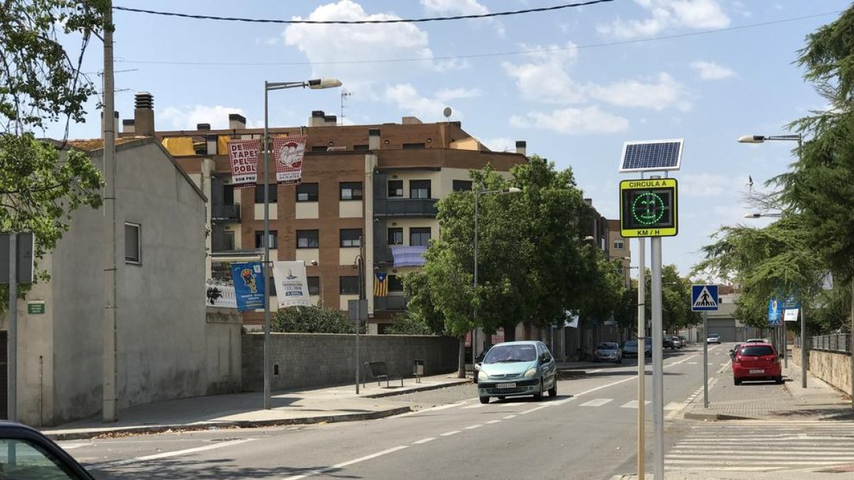 El Morell instala dos semáforos pedagógicos en dos entradas del municipio