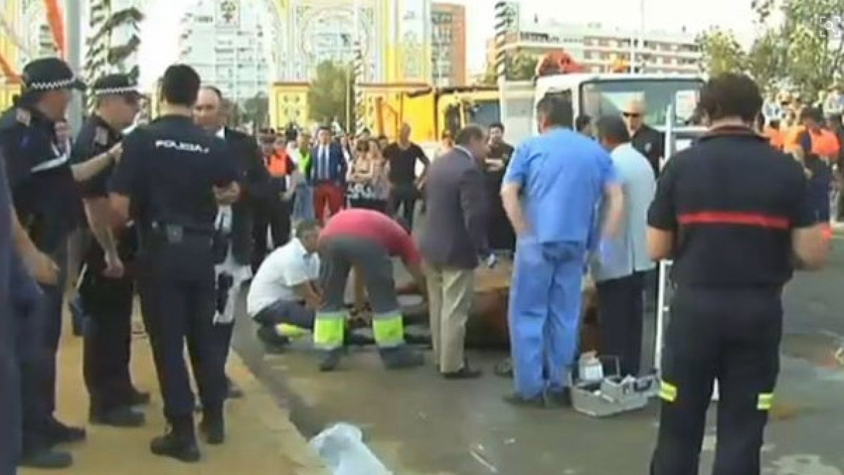 Muere un caballo en la Feria de Abril después de no ser alimentado durante todo el día