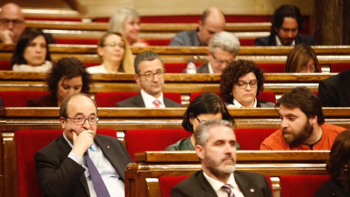 'Hackegen' el compte d'Iceta a Twitter durant el ple d'investidura