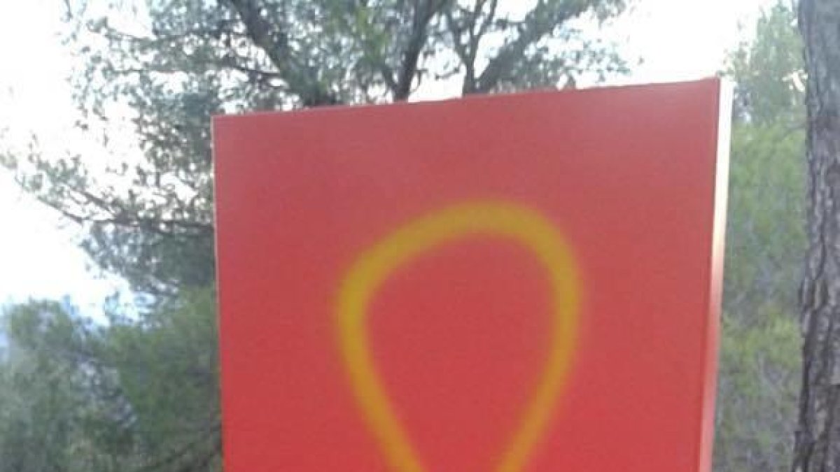 Apareixen noves pintades al poblat íber de Tivissa