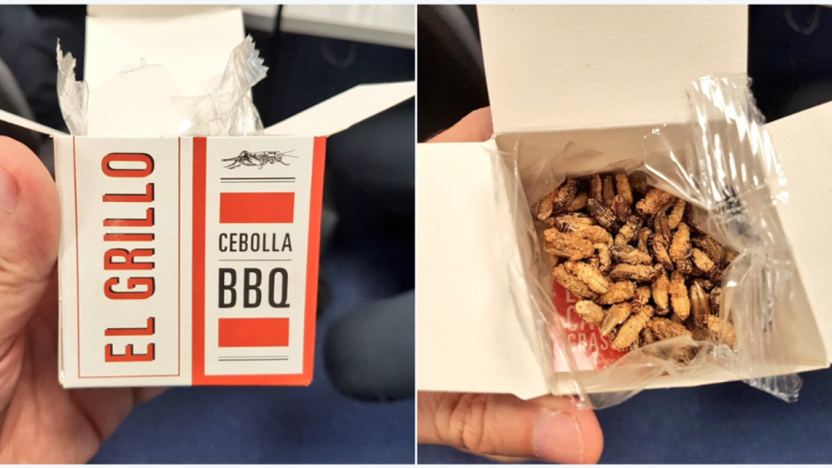 Carrefour comença a vendre productes amb cucs i grills cuinats