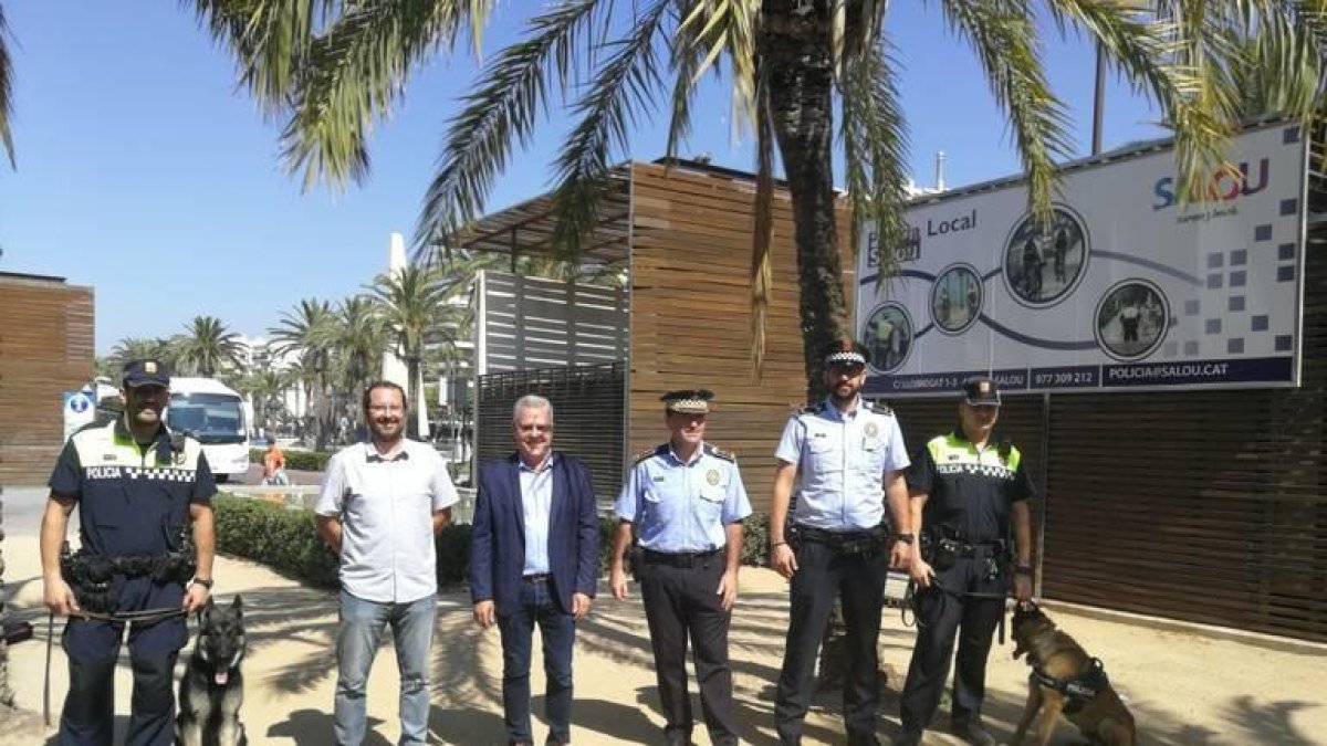 La Policía Local de Salou ya cuenta con una unidad canina