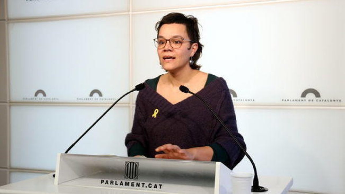 Natàlia Sànchez (CUP): «La seva oferta és exili, presó i cops de porra»