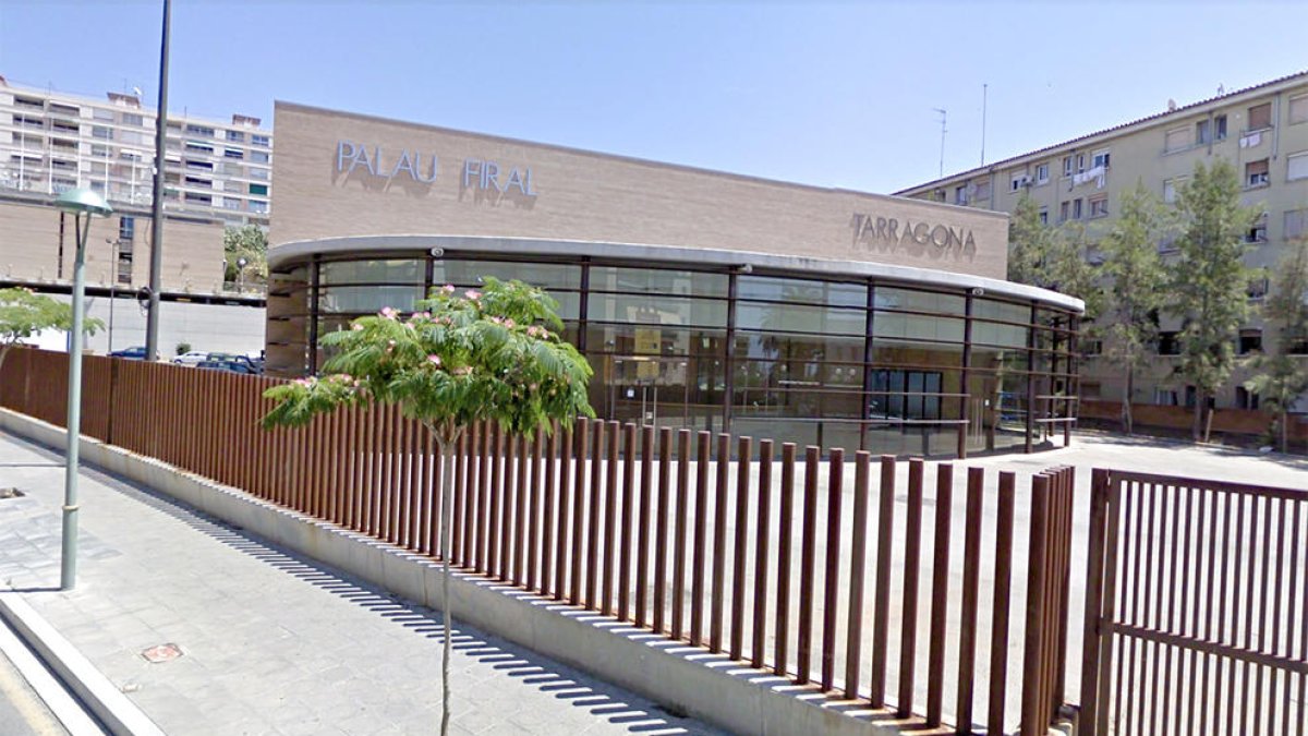 Els Xiquets de Tarragona reubicats al Recinte Firal del Palau de Congressos