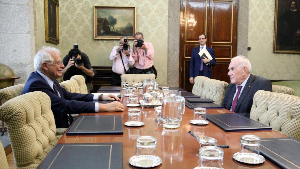 ministre exteriors, josep borrell, ernest maragall