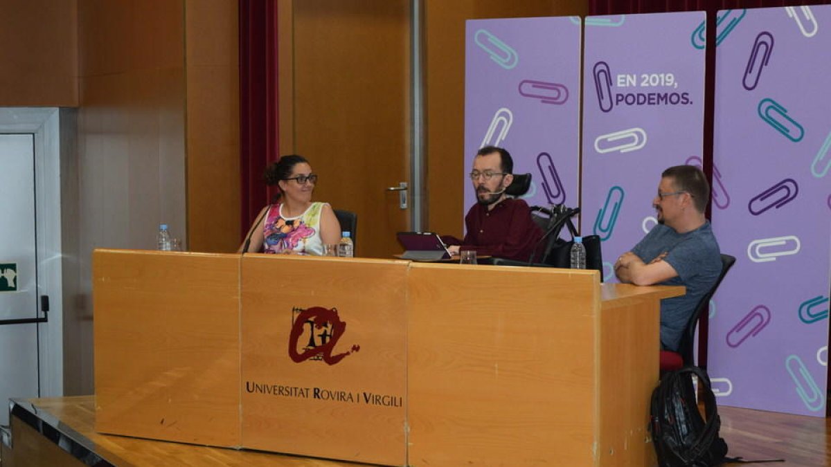 El Campus Catalunya de la URV acull una jornada de Podemos