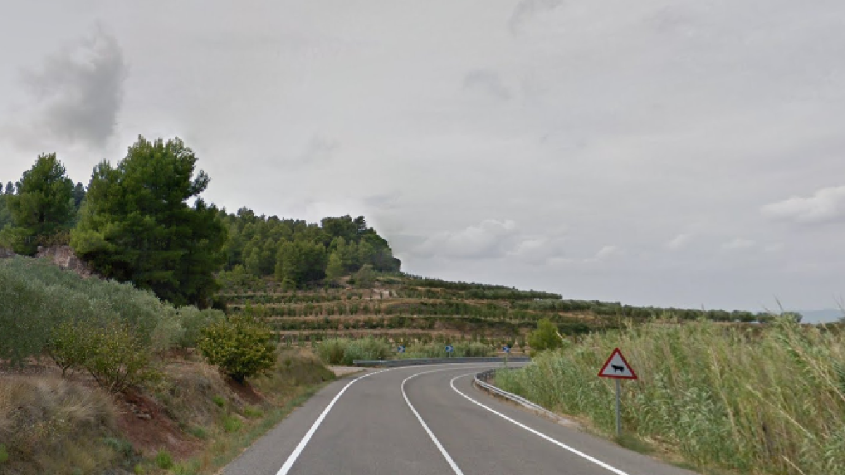 Triple colisión en Tivissa sin heridos