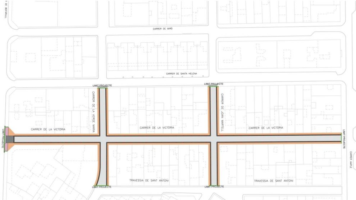 Empiezan las obras de remodelación de la calle de la Victoria