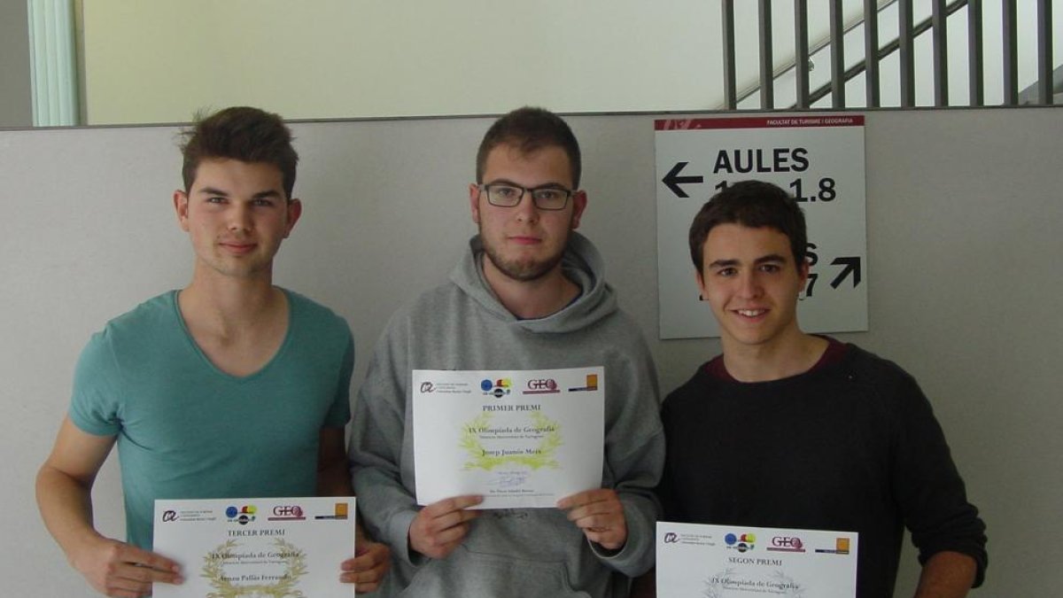 Jóvenes atletas de la Geografía