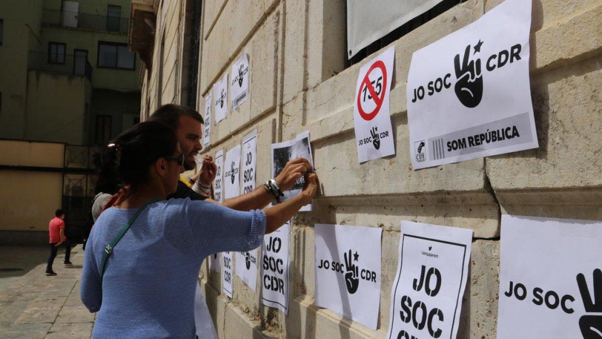 El CDR de Tarragona reivindica anar a la vaga general «amb el cap ben alt i sense por»