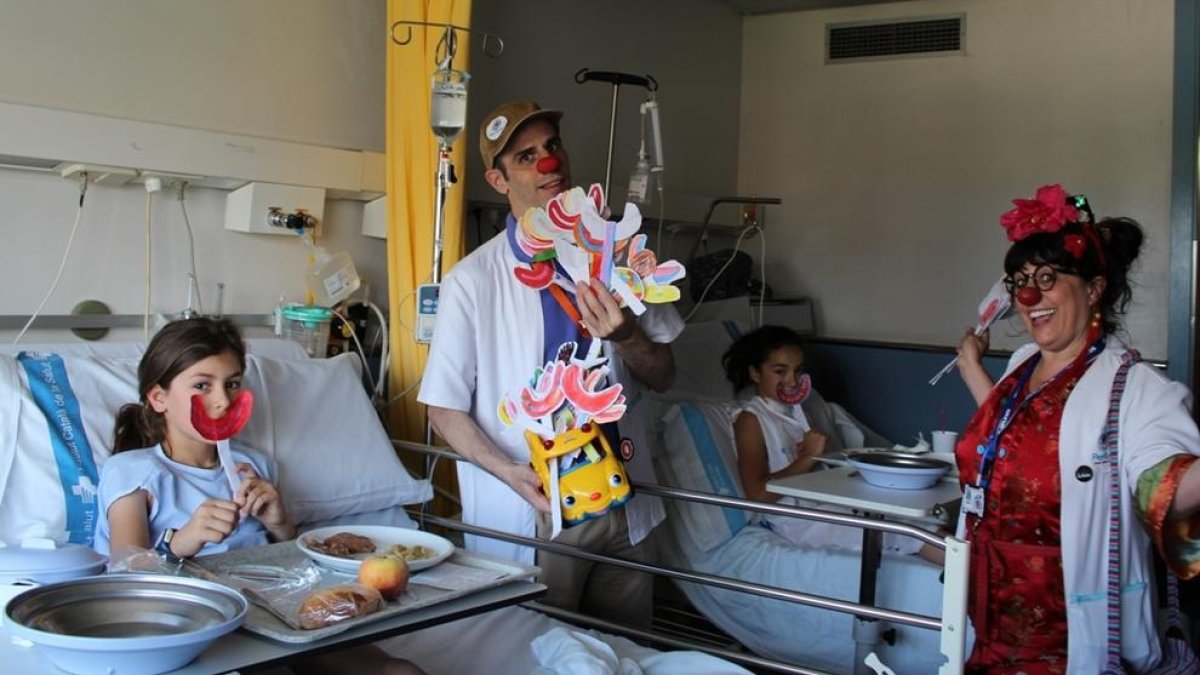 La Fira Reus entrega somriures a l'Hospital Joan XXIII