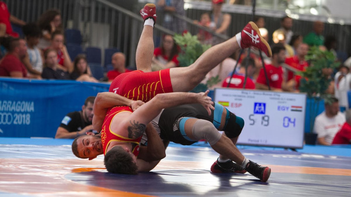 Árbitros de lucha de los Juegos, en huelga