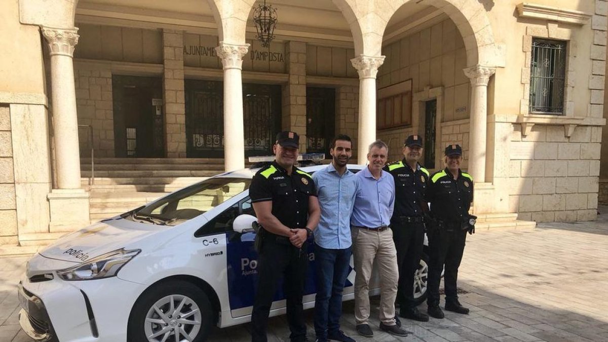 La policia local d'Amposta amplia la seva plantilla amb dos nous agents