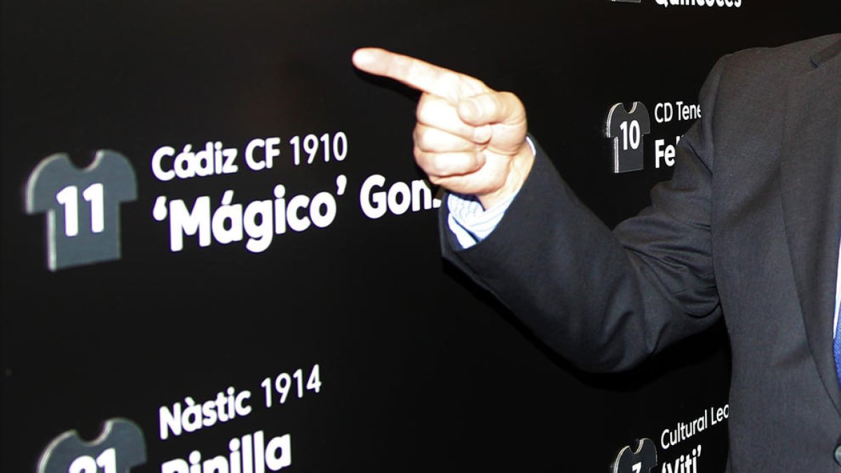 Pinilla representa en el Nàstic, por error, en la nueva sede de LaLiga