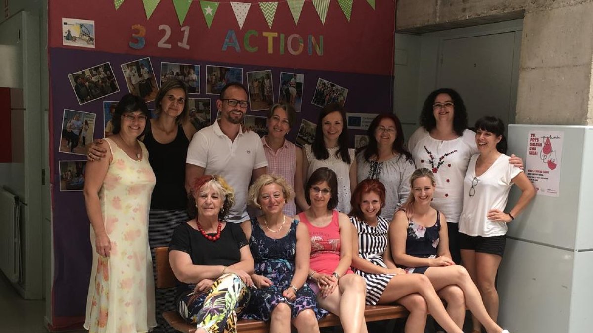 Encuentro internacional de los maestros del programa Erasmus+ en la Pompeu Fabra de Reus